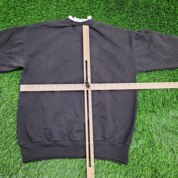 Vintage Winter Rustic Cabin Sweatshirt Womens Small 19x23 - Picture 5 of 12